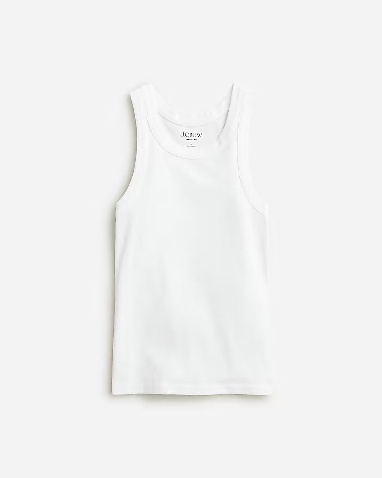 Perfect-fit high-neck tank | J. Crew US