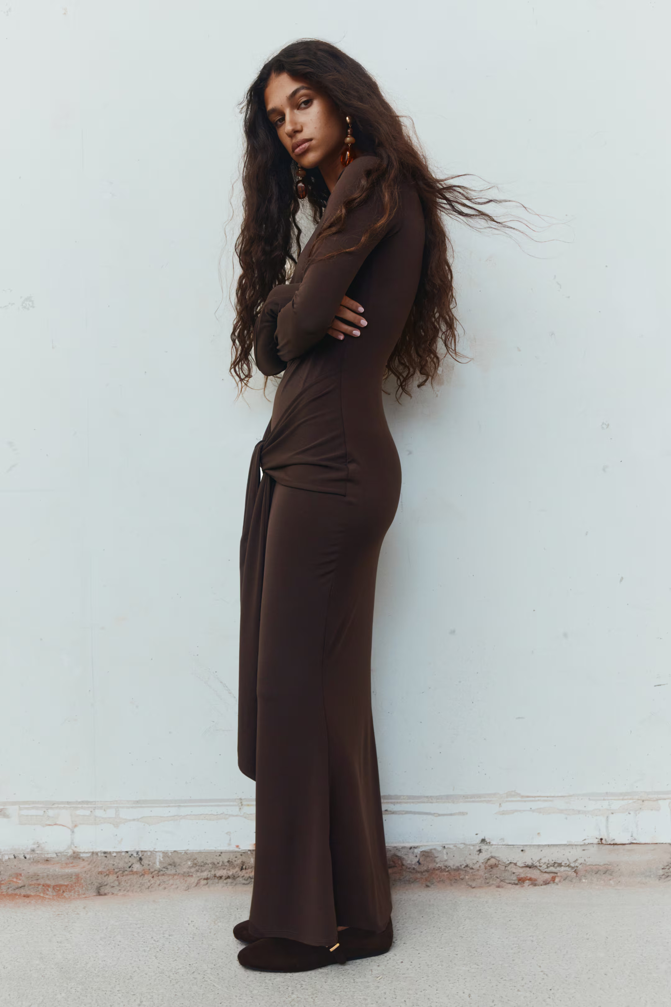 Long-Sleeved Jersey Dress | H&M (US + CA)