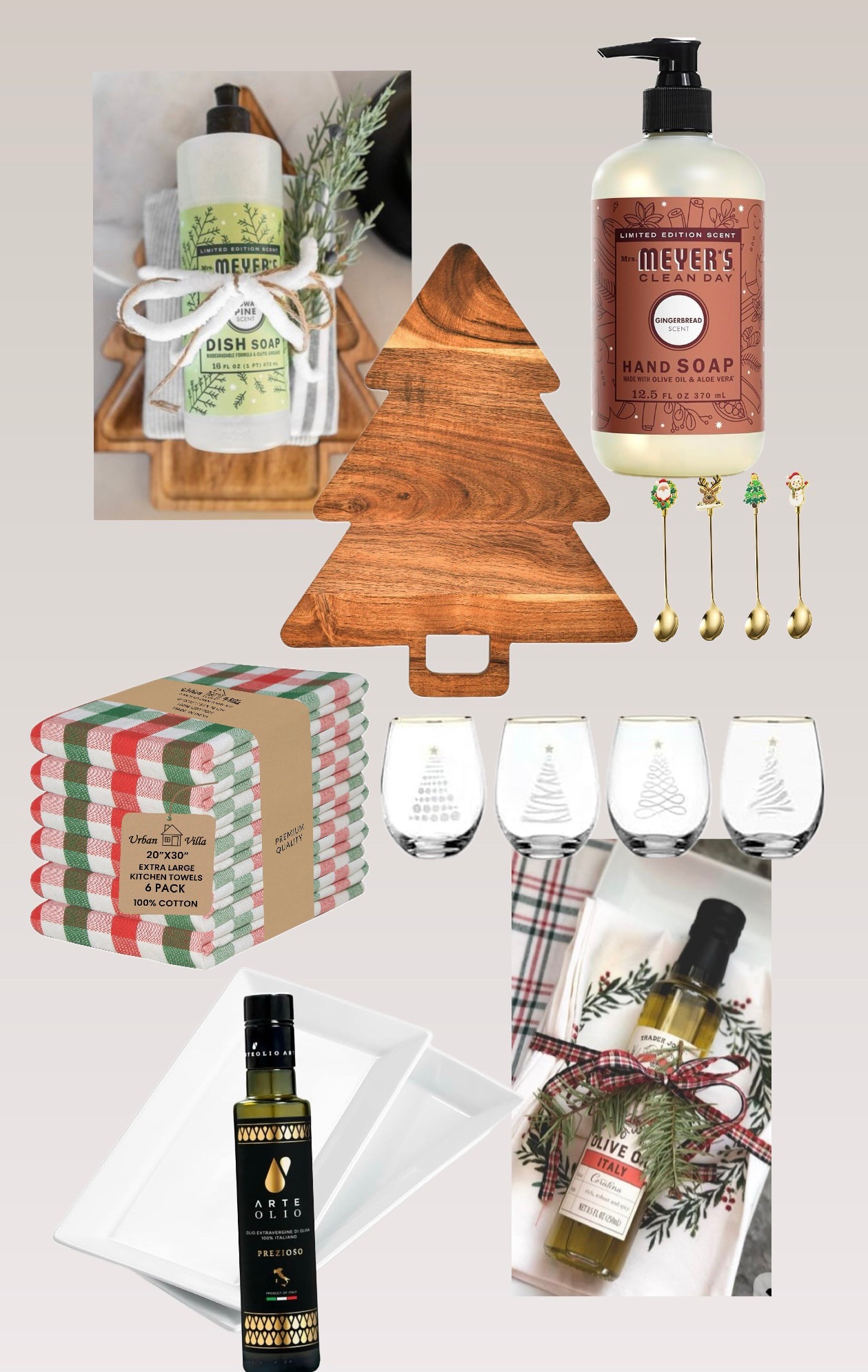 Hostess Gift Ideas 🎄✨
Quick, simple, and always appreciated! Holiday soaps, festive towels, olive oil + platters, cute glassware, and little kitchen touches make the sweetest grab-and-go gifts for any party this season. Linking everything for easy gifting! 🎁🤍

#hostessgifts #holidaygifting #LTKhome

#LTKfoodie #LTKGiftGuide #LTKHoliday