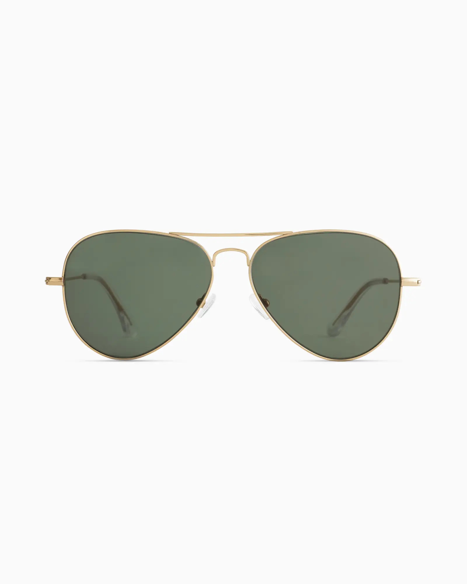 Halston Polarized Stainless Steel Aviator Sunglasses | Quince