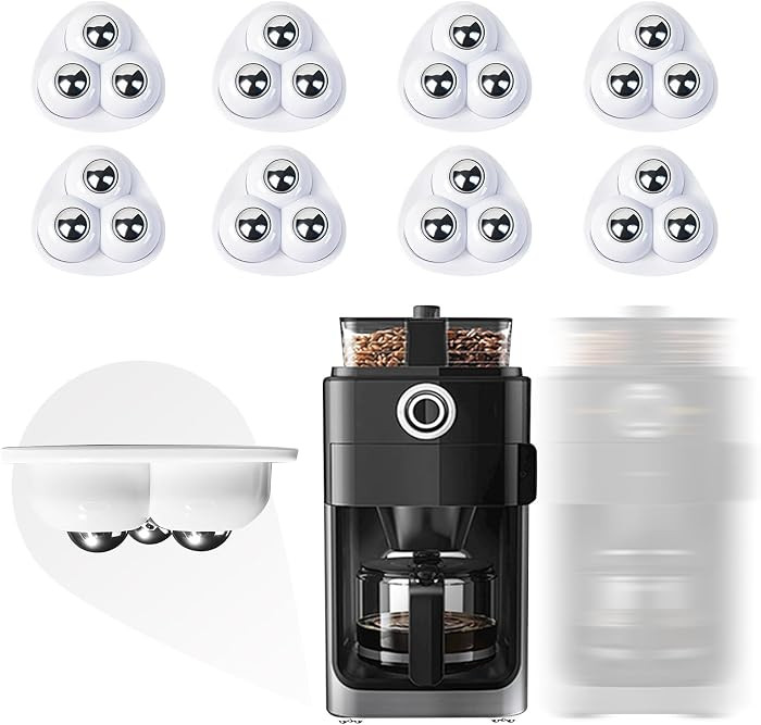 Appliance Casters - Furniture Sliders & Appliance Rollers for Kitchen, Coffee Machine, Blender, O... | Amazon (US)