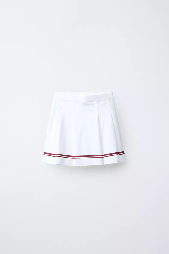 SPORTY STRIPED SKIRT | Zara US