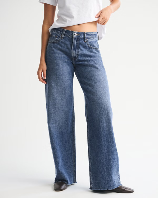 Low Rise Ultra Loose Jean | Abercrombie & Fitch (US)