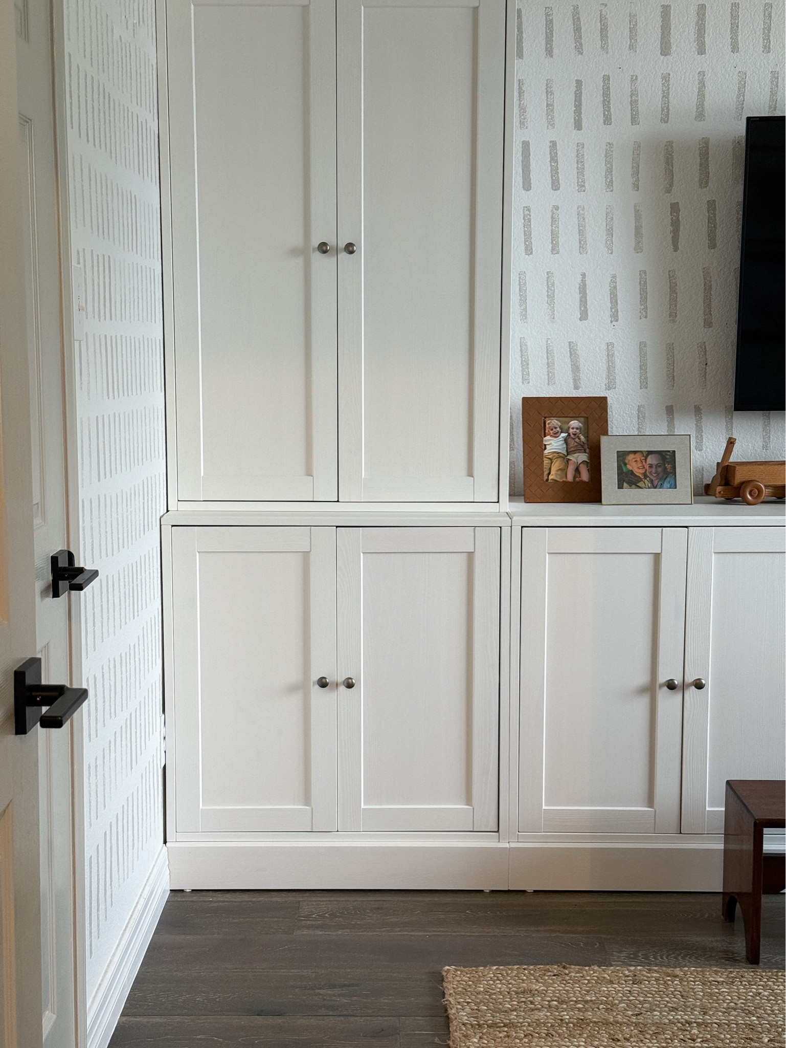 Playroom cabinets
Playroom organization 
Playroom storage 

#LTKHome #LTKmomlife #LTKKids