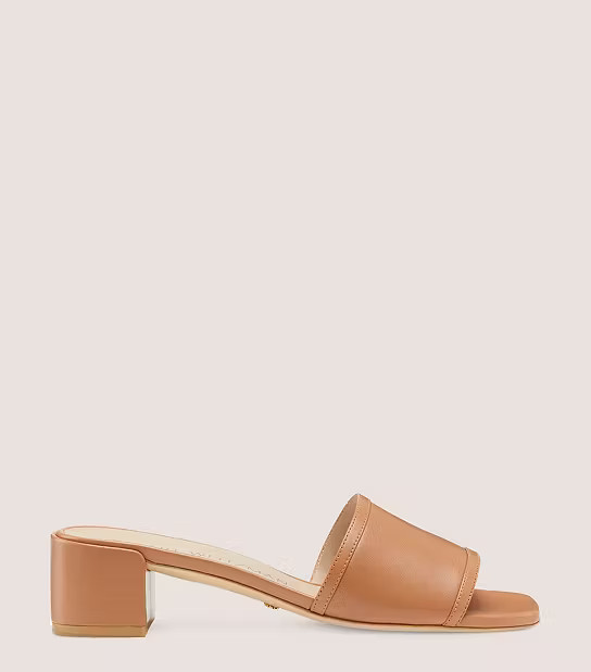 Cayman 35 Block Slide | Stuart Weitzman Outlet