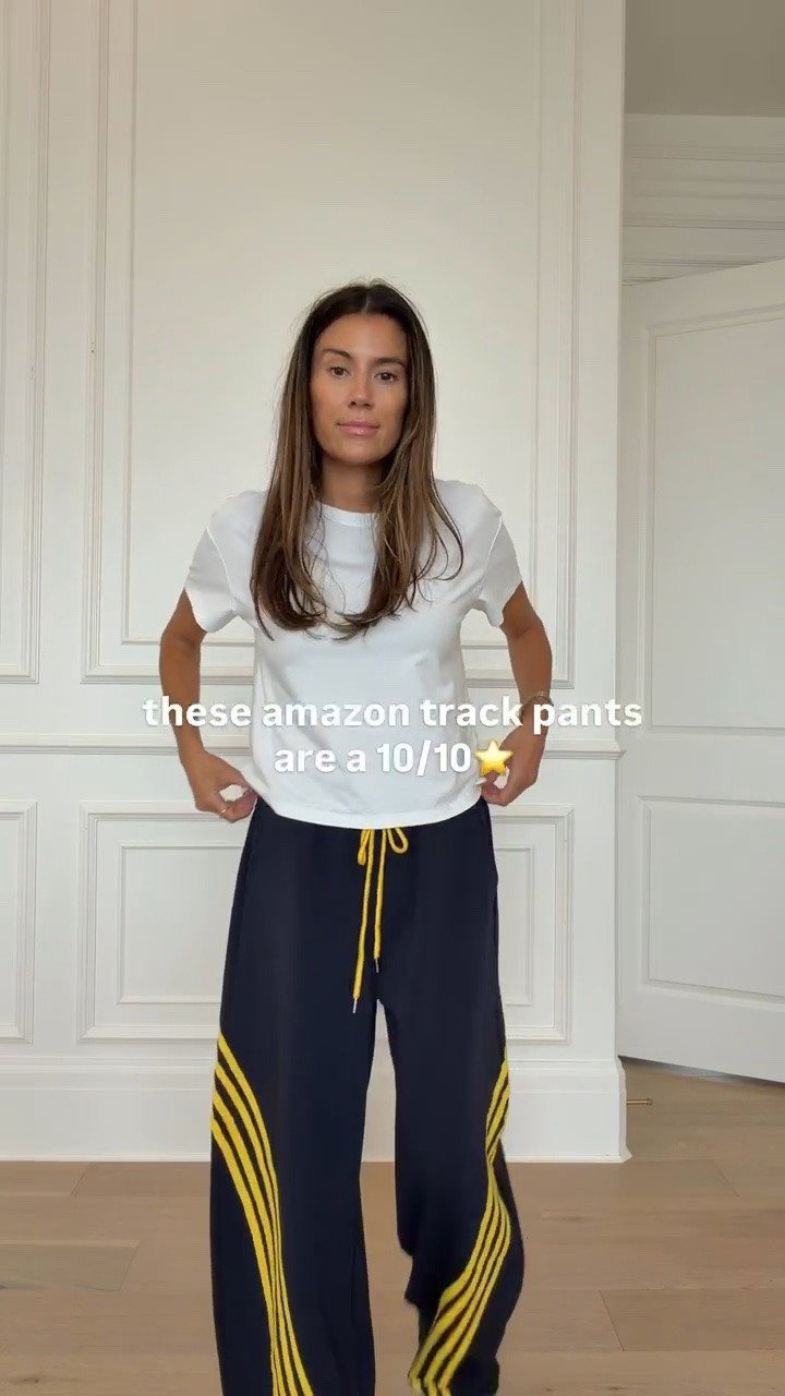 These Amazon track pants are a 10/10!! 

Amazon fashion, Amazon finds, casual outfit, travel outfit

#LTKootd #LTKOver40 #LTKSeasonal