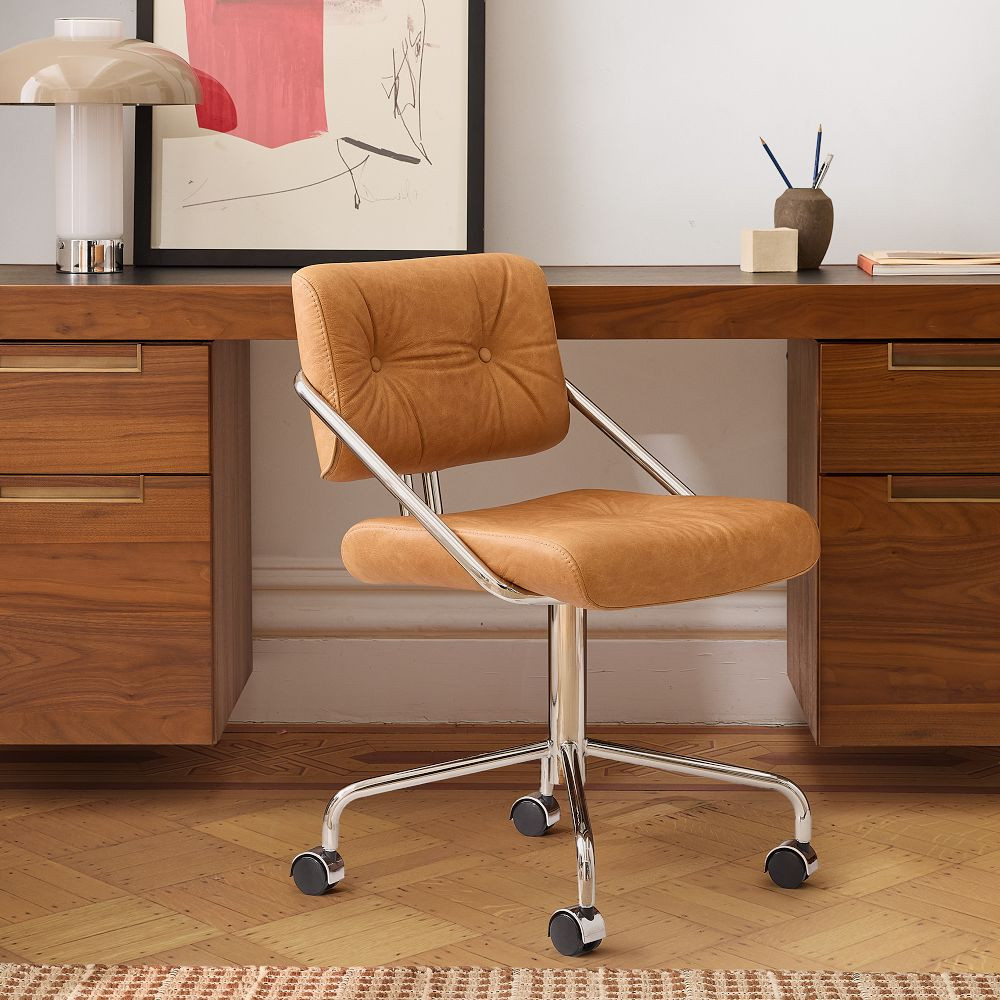 Colombo Leather Office Chair | West Elm (US)