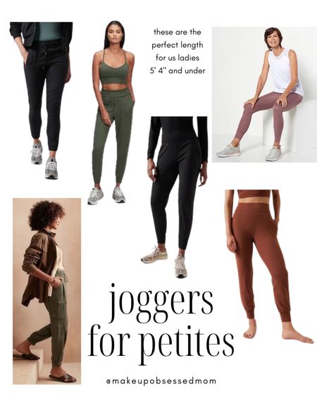 Petite length joggers, Joggers for petite women under 5 ‘ 4”
 workout clothes, athleisure, petite, joggers, workout, petite style

#LTKstyletip #LTKFind #LTKsalealert