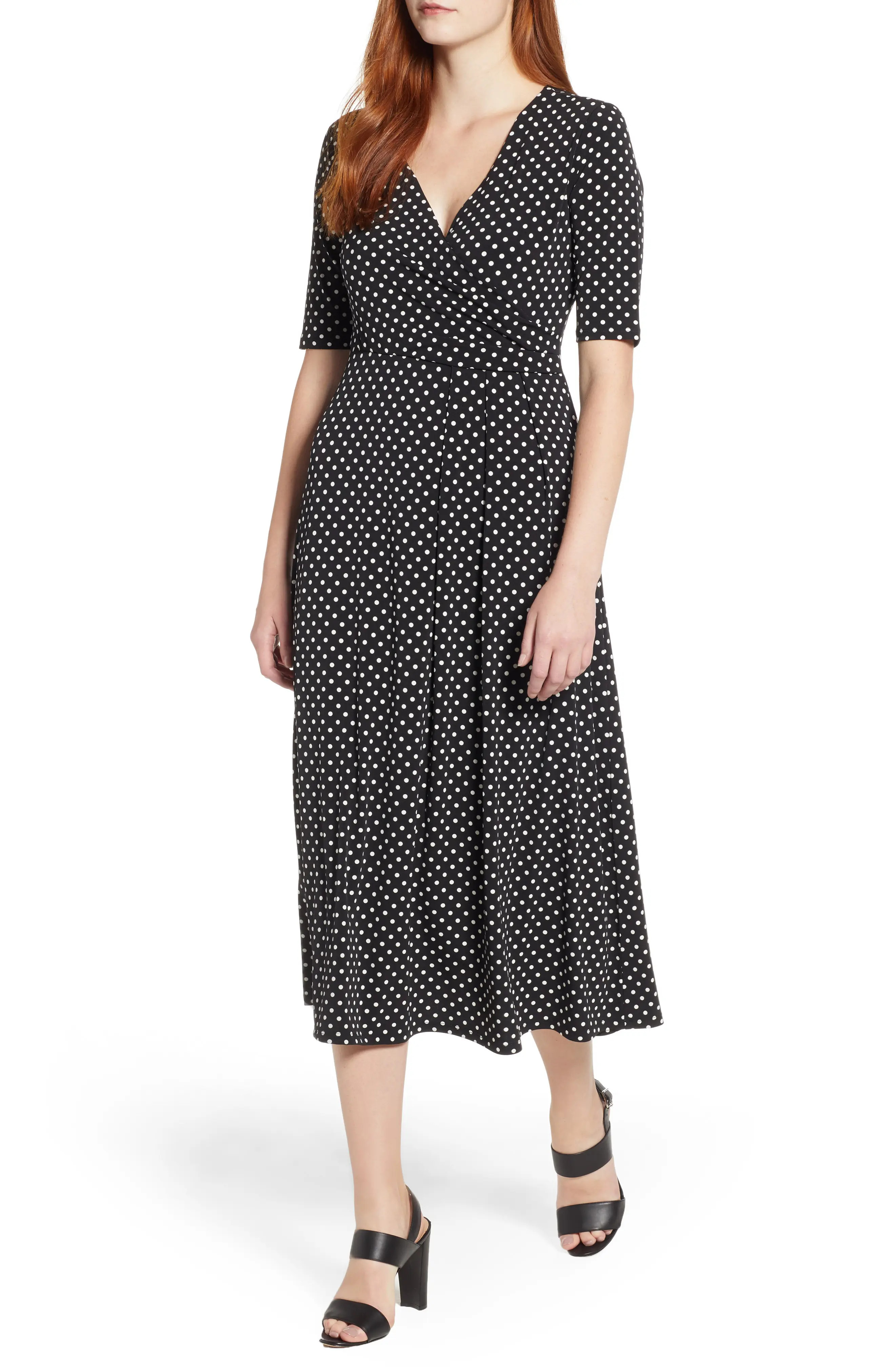 Garden Dot Midi Dress | Nordstrom