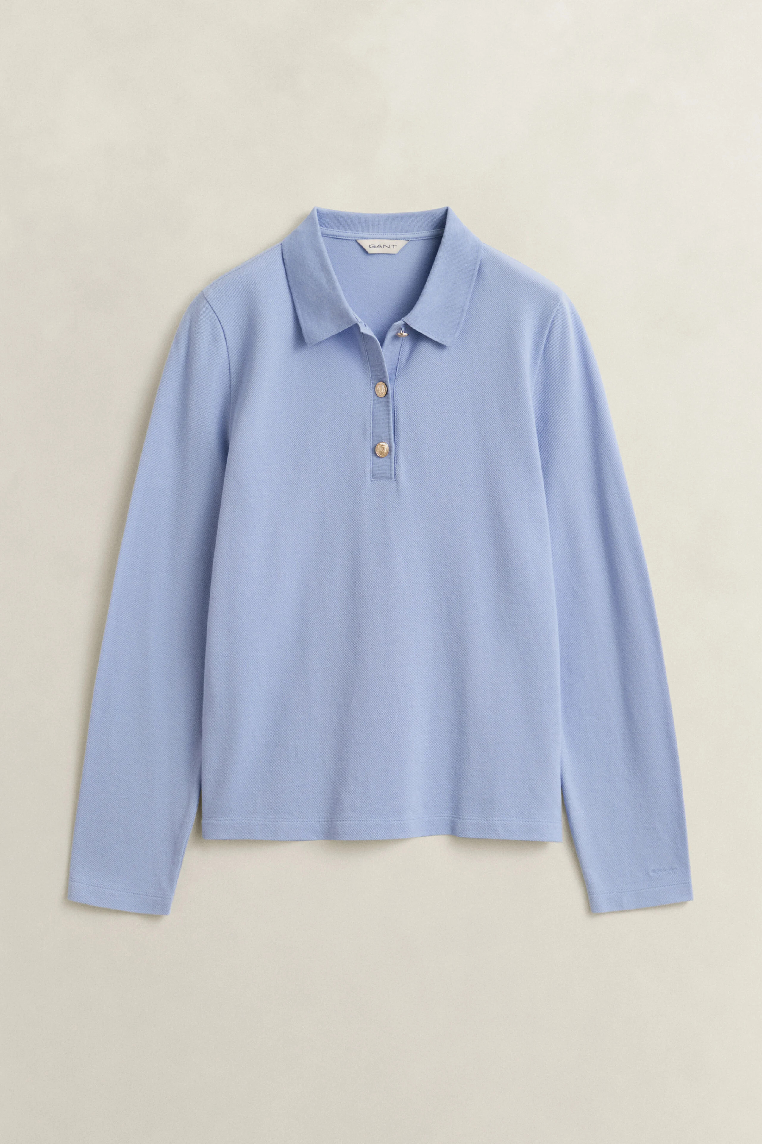 Polo de manga larga de piqué | Gant