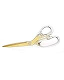 russell+hazel Acrylic Scissors, Left or Right Hand, Clear and Gold-Toned, 9” | Amazon (US)