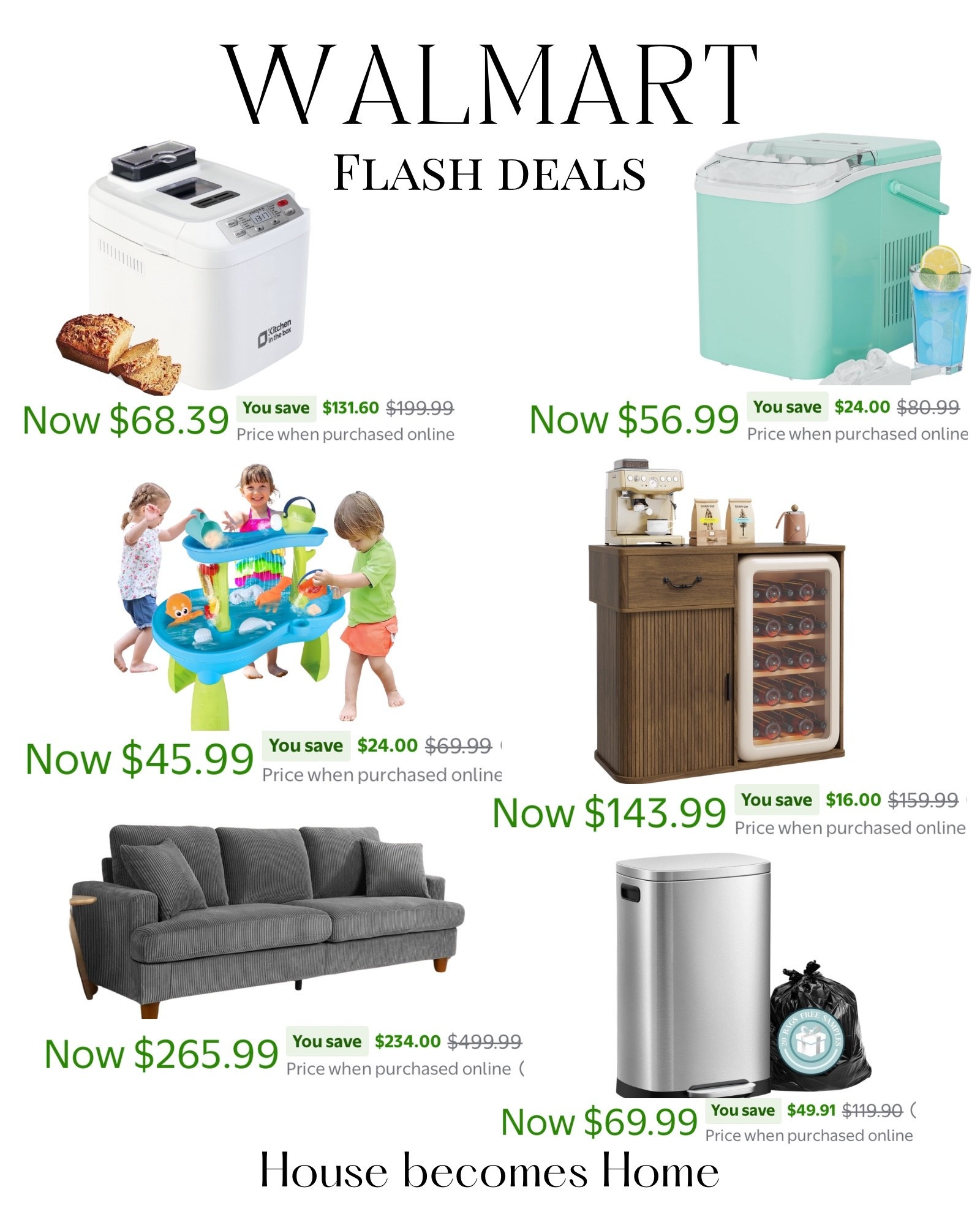 Walmart flash deals!

#LTKHome #LTKSeasonal #LTKSaleAlert