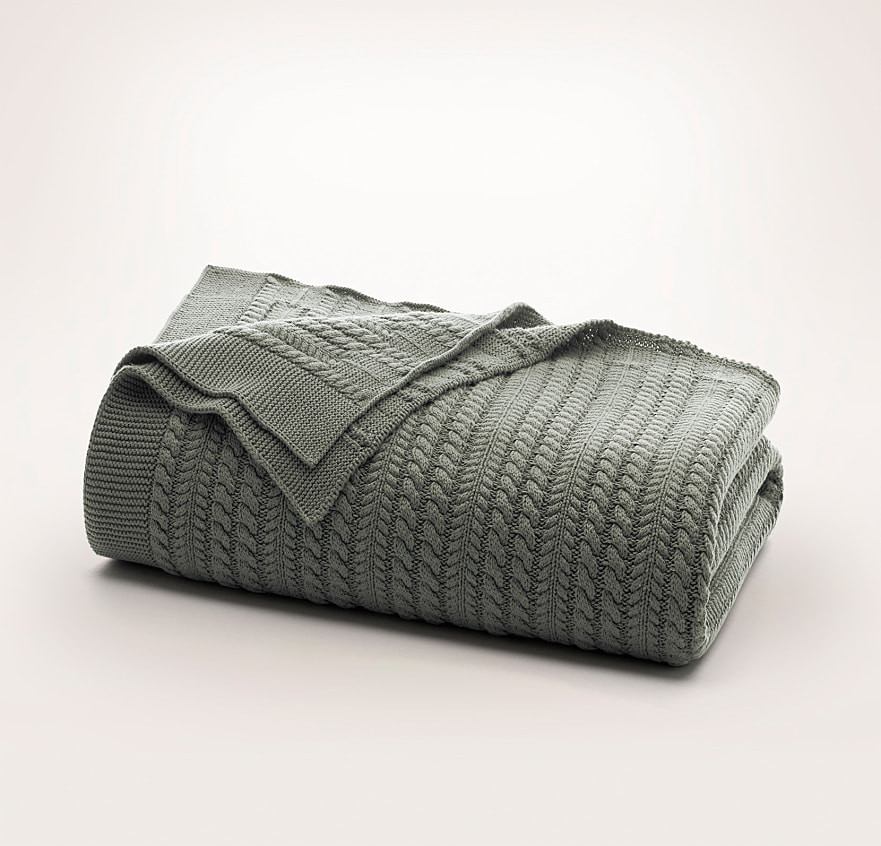 Branch Knit Throw Blanket | Boll & Branch