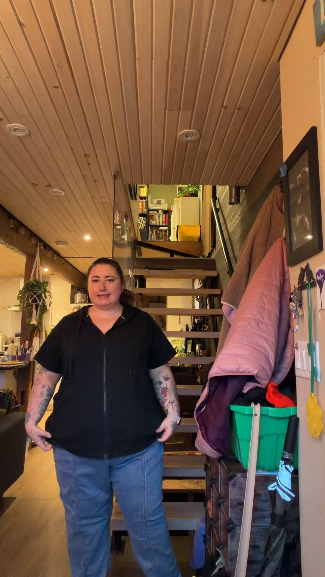 Happy cozy rainy Friday here! Went for a relaxed fit today to start the weekend off gentle!

Whole fit: @penningtons wearing a size 3XL in all!

#penngal #plussize #plussizestyle #lifestyle #friday

OOTD grwm plus size penn gal fashion comfort cozy chill casual 

#LTKwinter #LTKcanada #LTKplussize