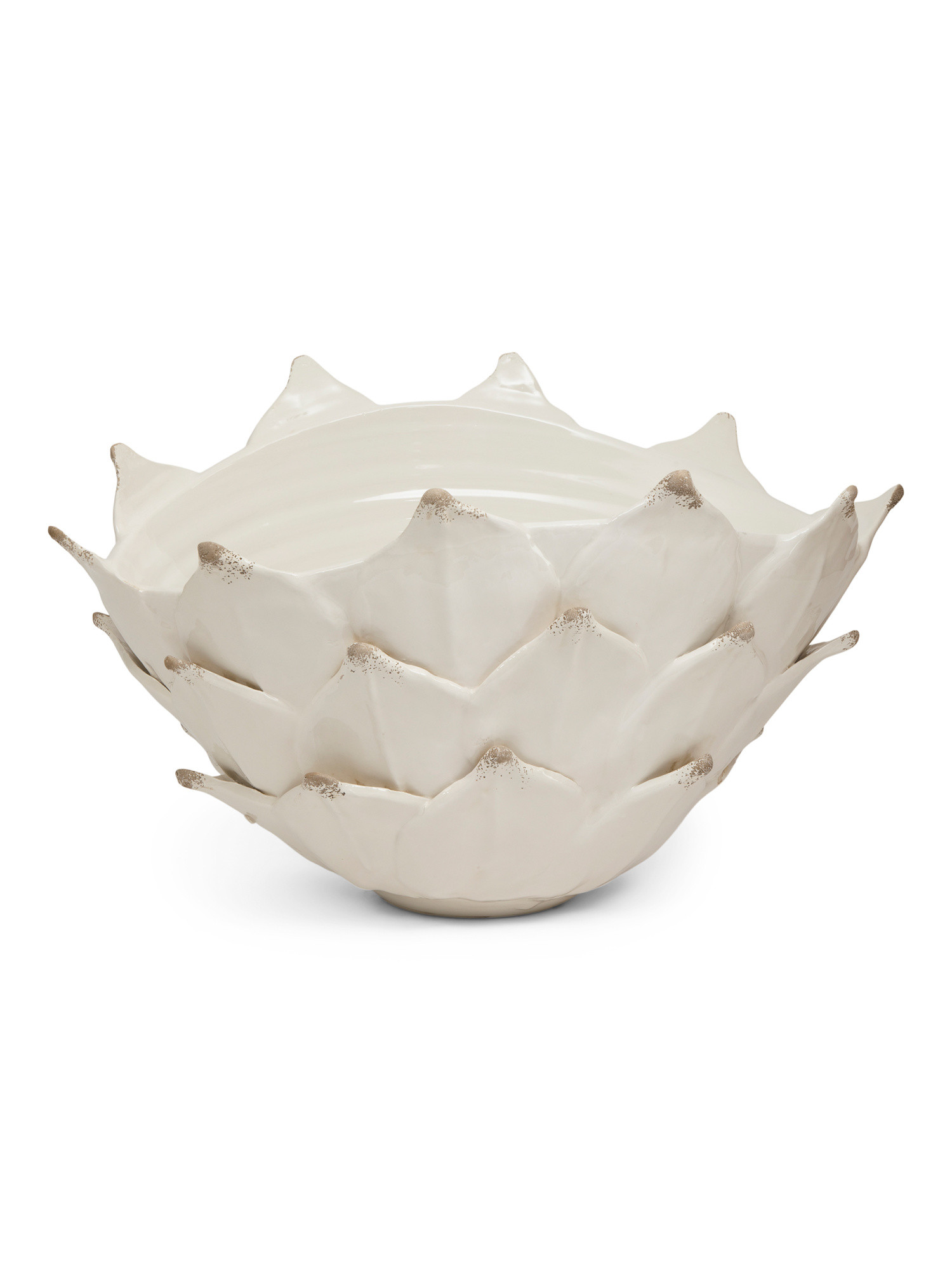 15.5x10.5 Handmade Artichoke Ceramic Bowl | TJ Maxx