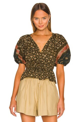 Ulla Johnson Ines Top in Jasper from Revolve.com | Revolve Clothing (Global)