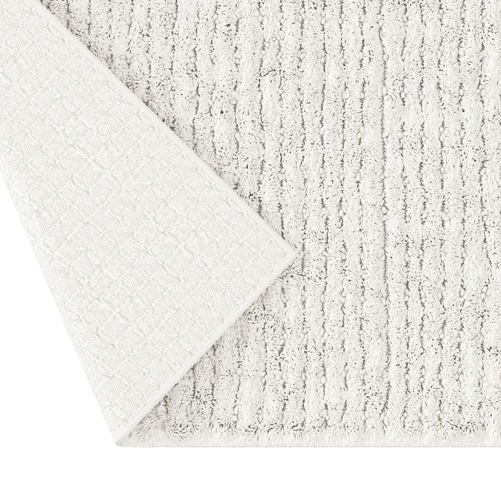 Beautiful Cotton Bath Rug by Drew Barrymore, Off White, 20x34" | Walmart (US)