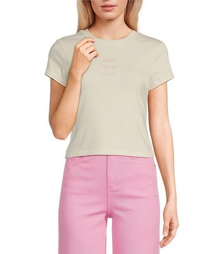 Copper Key Self Love Club Graphic T-Shirt | Dillard's | Dillard's