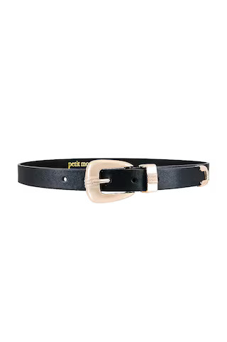 petit moments Square Belt in Black from Revolve.com | Revolve Clothing (Global)
