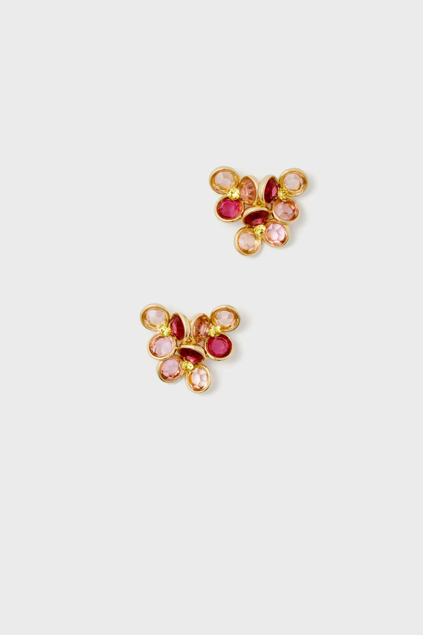 Pink Crystal Mava Earrings | Tuckernuck (US)