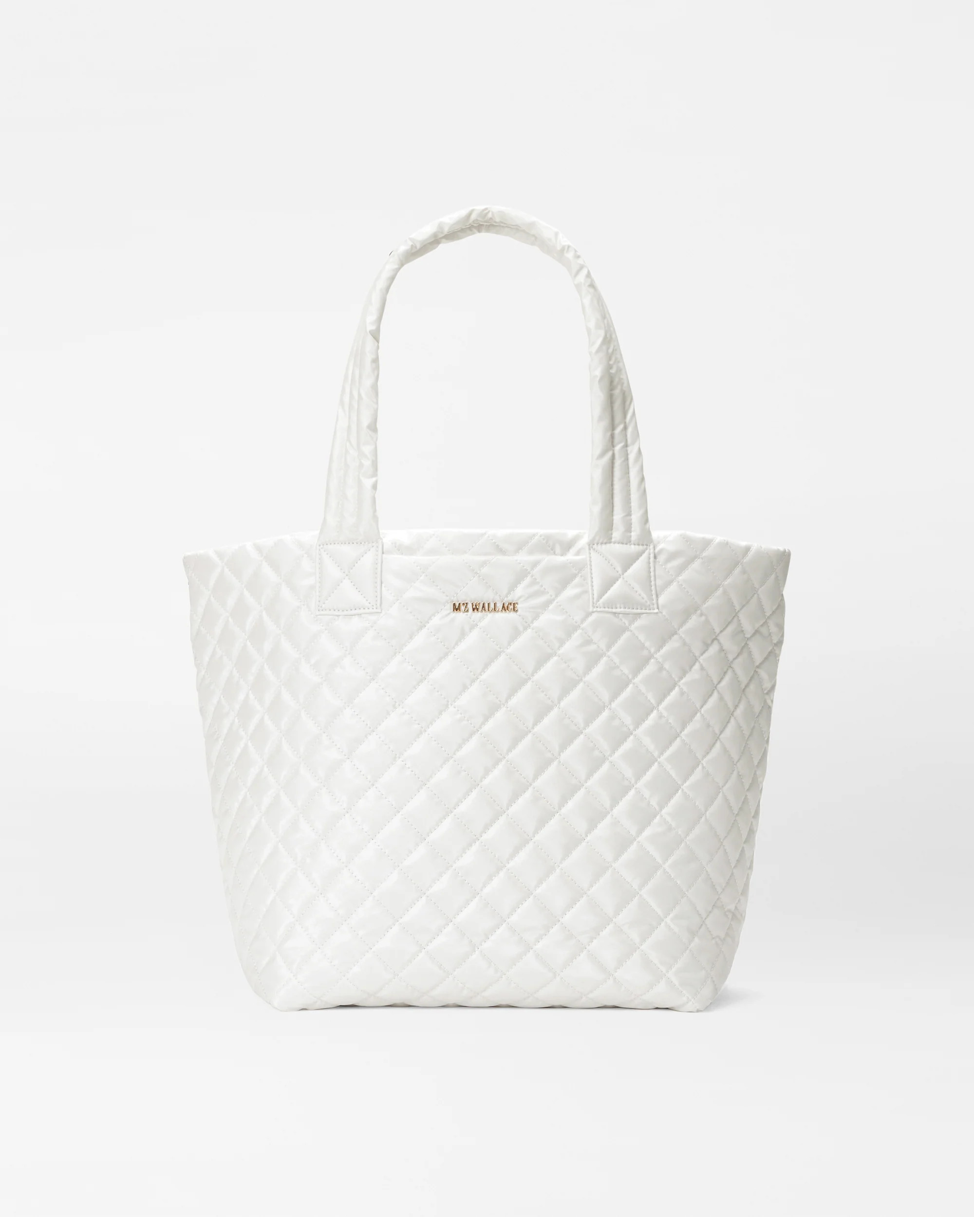 Pearl Metallic Medium Metro Tote Deluxe | MZ Wallace