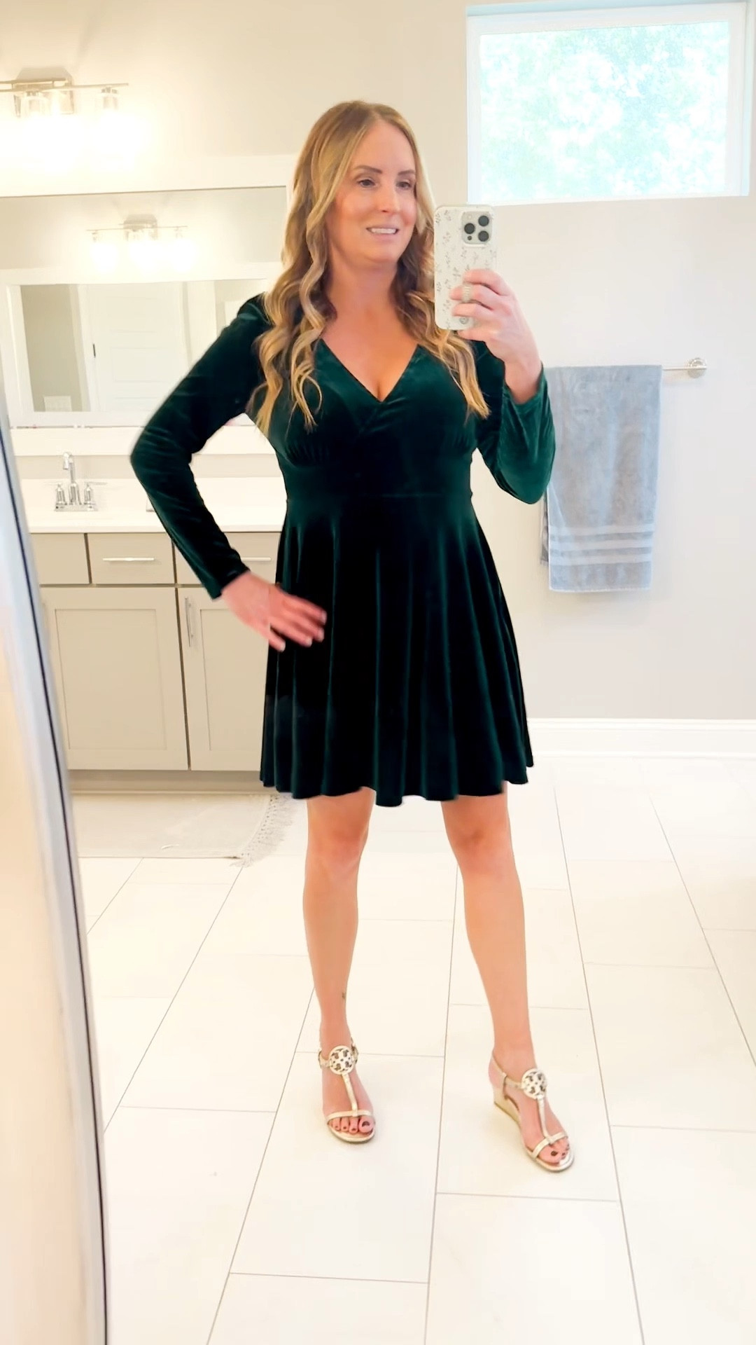 Sleighing in green velvet this holiday season. 🎄✨

#LTKHoliday #LTKootd #LTKWedding