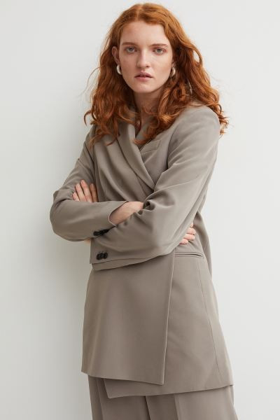 Double-breasted jacket | H&M (UK, MY, IN, SG, PH, TW, HK)