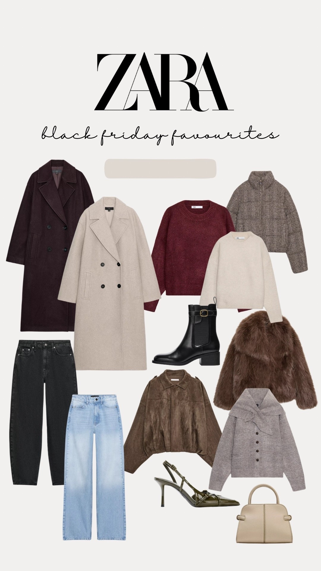 Zara black friday favourites, autumn winter coats on sale

#LTKautumn #LTKuk #LTKwinter