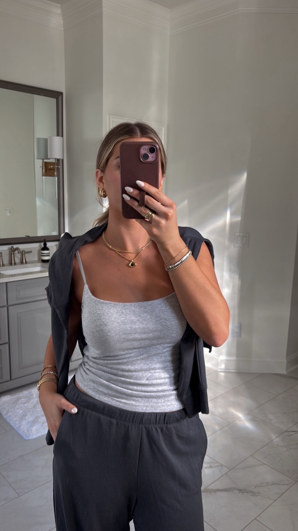 These tanks from Abercrombie are my favorite! Also loving this comfy target set 🤍

#LTKFindsUnder50

#LTKootd