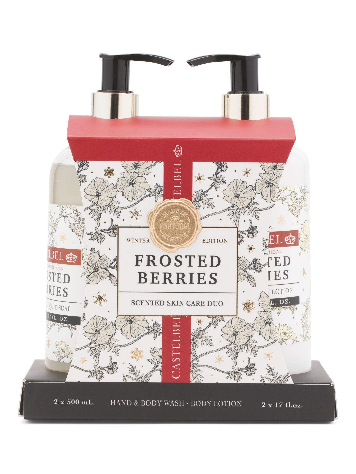 2pk Frosted Berries Liquid Soap And Lotion Set | TJ Maxx