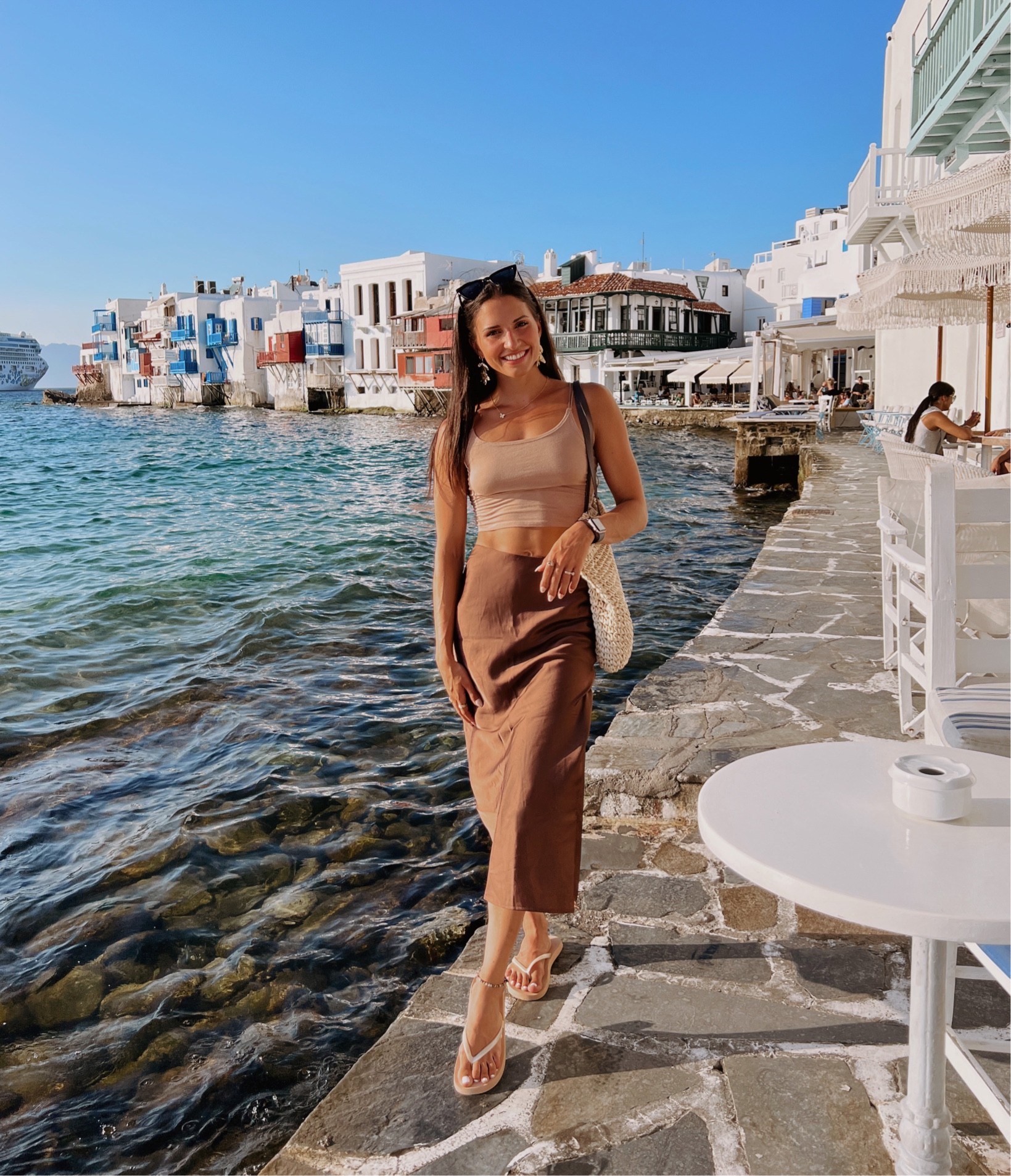 This brown satin skirt is literally so flattering and is a perfect transition skirt. Will absolutely be wearing it in fall. This cami is old Abercrombie but I linked a few that would look good with the skirt! Wearing XS 

#satinskirt #abercrombie #sunglasses #beachoutfit #vacationoutfit #flipflops #beachbag #transitionoutfit #urbanoutfitters #amazonfinds #amazon

#LTKSeasonal #LTKunder100 #LTKstyletip