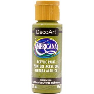 DecoArt Americana Acrylic Color, 2 oz. Bottle, Lush Green | Michaels | Michaels Stores