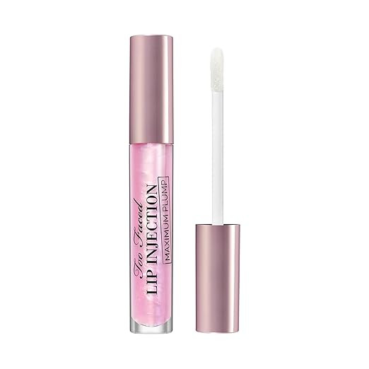 Too Faced Lip Injection Maximum Plump Extra Strength Lip Plumper Gloss | Hydrating + Plumping | Amazon (US)