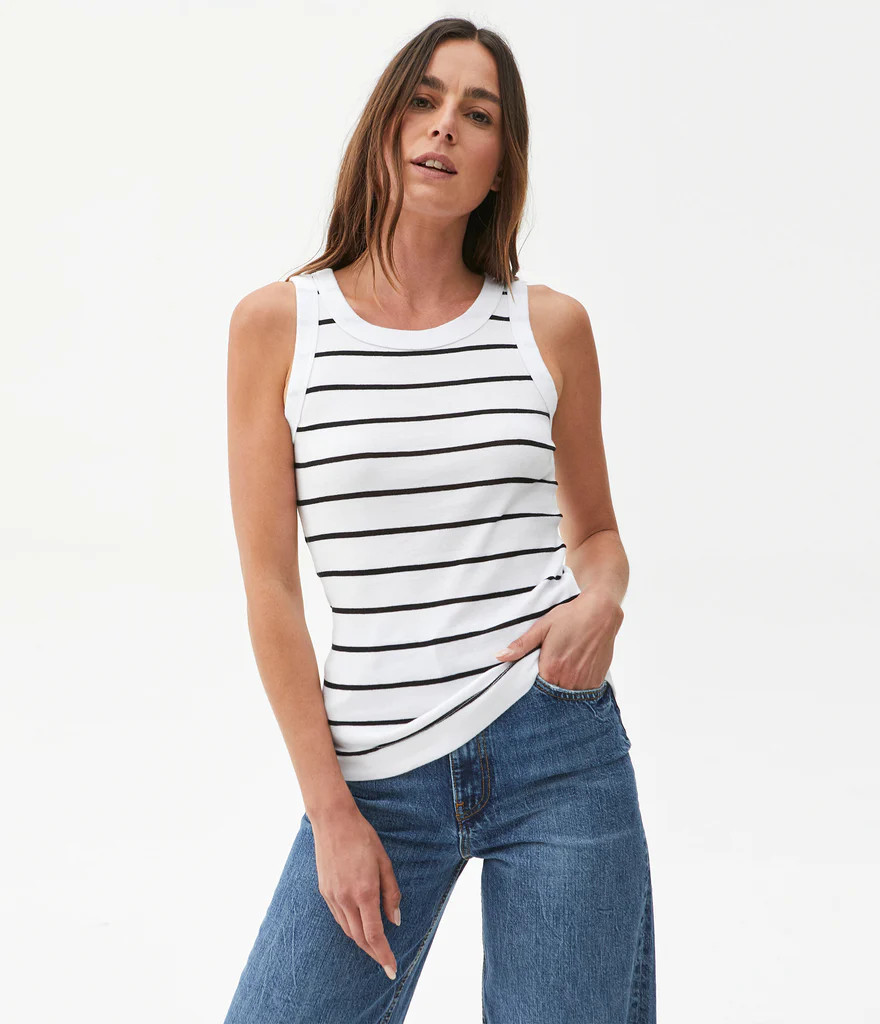 Paloma Striped Tank | MichaelStars.com