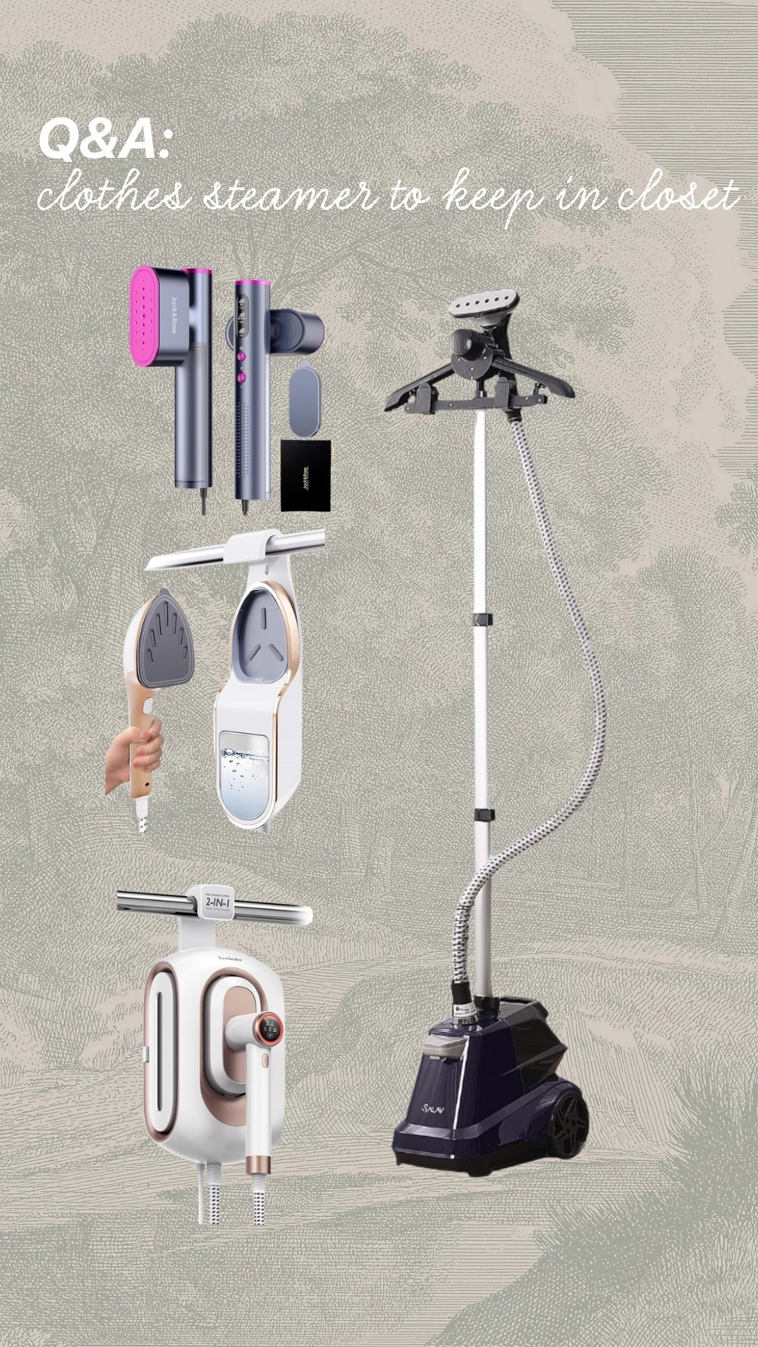 A steamer will change your life!! 

Dressupbuttercup.com #dressupbuttercup #dederaad