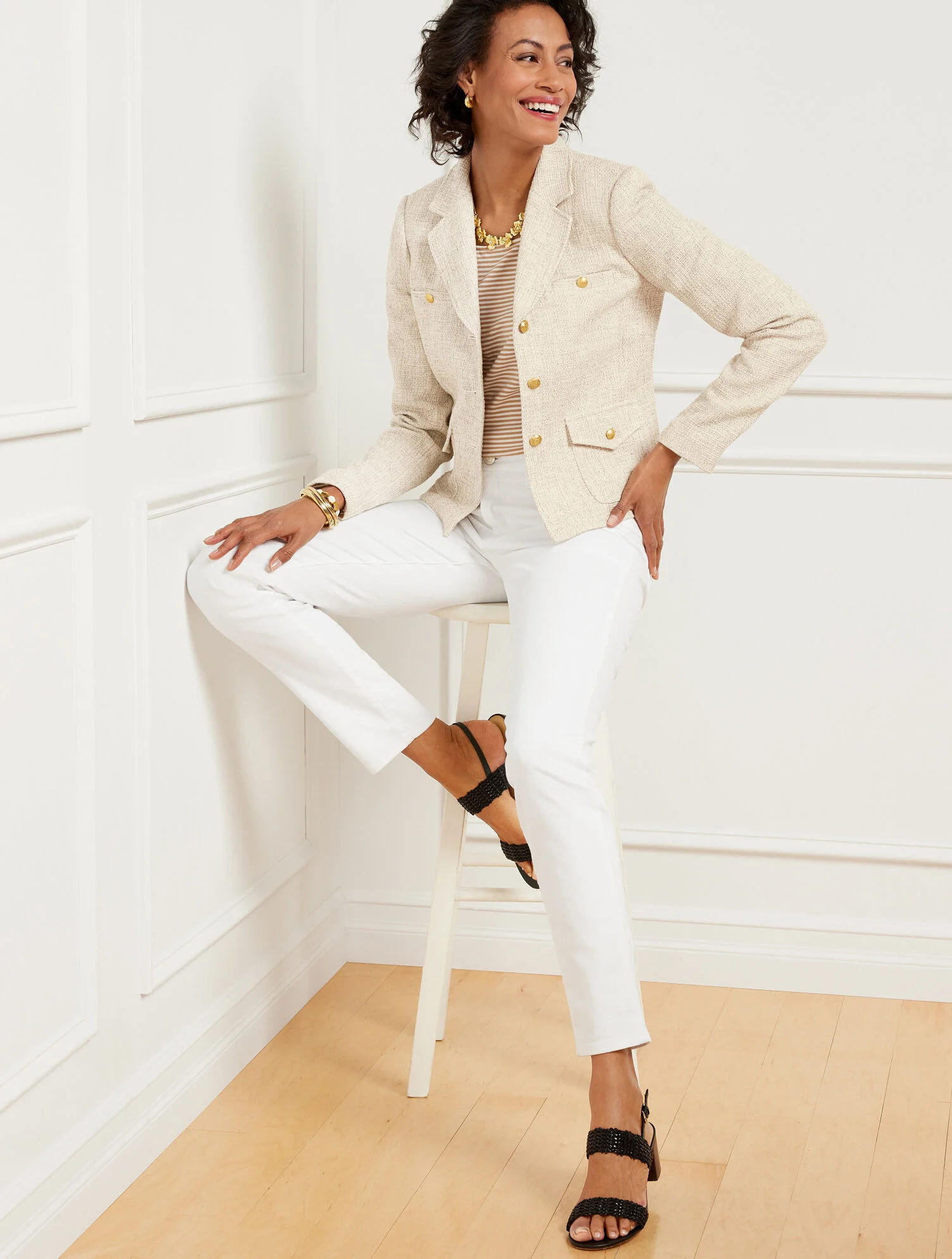Fling Tweed Jacket | Talbots