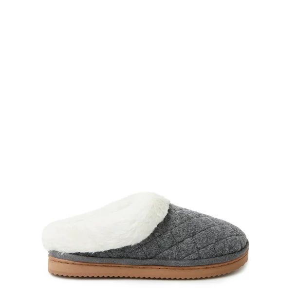 Dearfoams Cozy Comfort Wool Inspired Scuff (Women's) - Walmart.com | Walmart (US)
