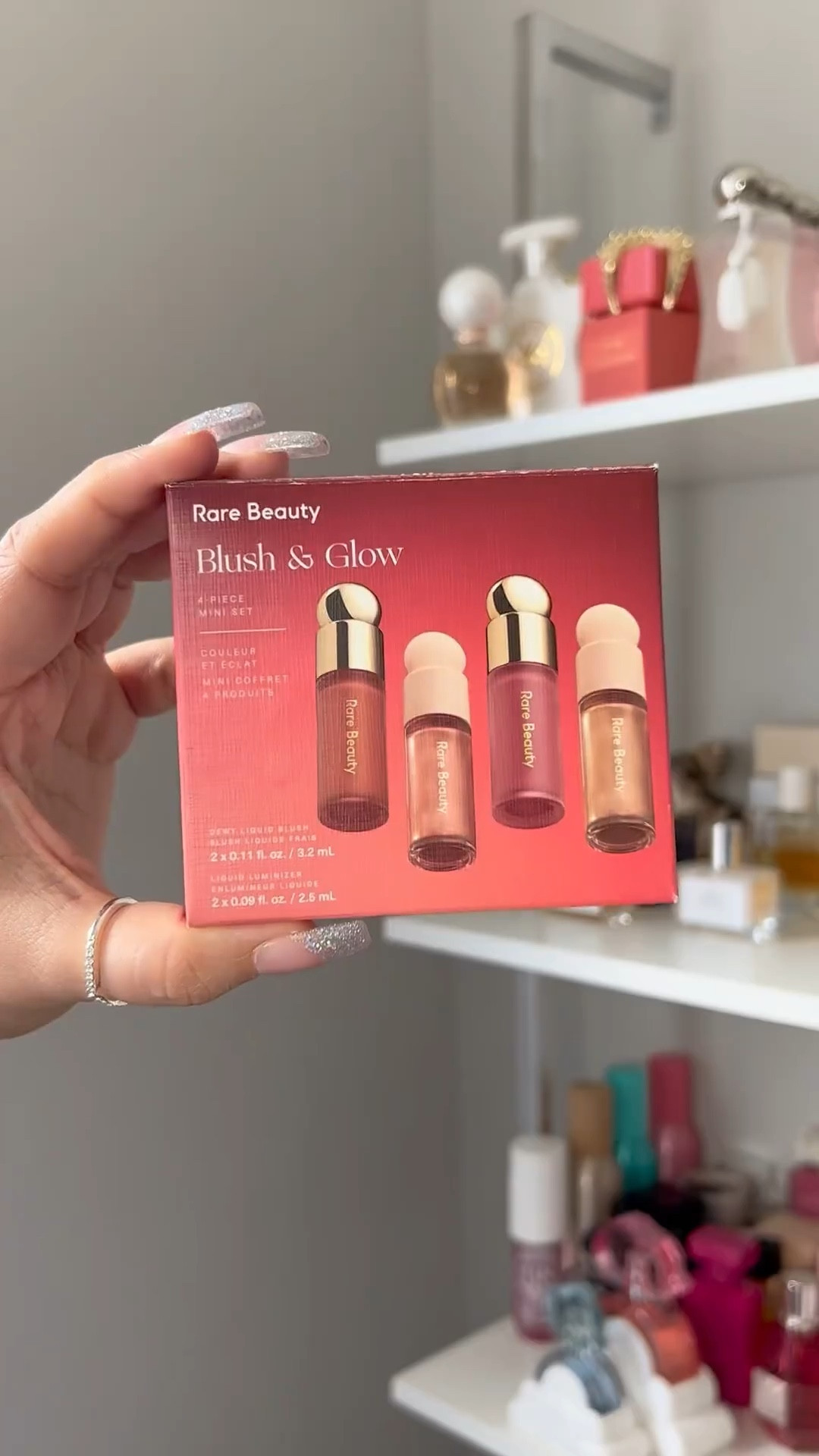 New Rare Beauty gift set with two exclusive shades and two fan favorite shades.  This set is so cute! Perfect for getting into rare beauty blushes and Luminizers. One thing I must say is that every shade is very pigmented and a little goes a long way. 😍  The Luminizers are a bit dark if you are fair so I will be using them as blush toppers and eyeshadow 🥰 

#LTKGiftGuide #LTKbeauty #LTKfindsunder50