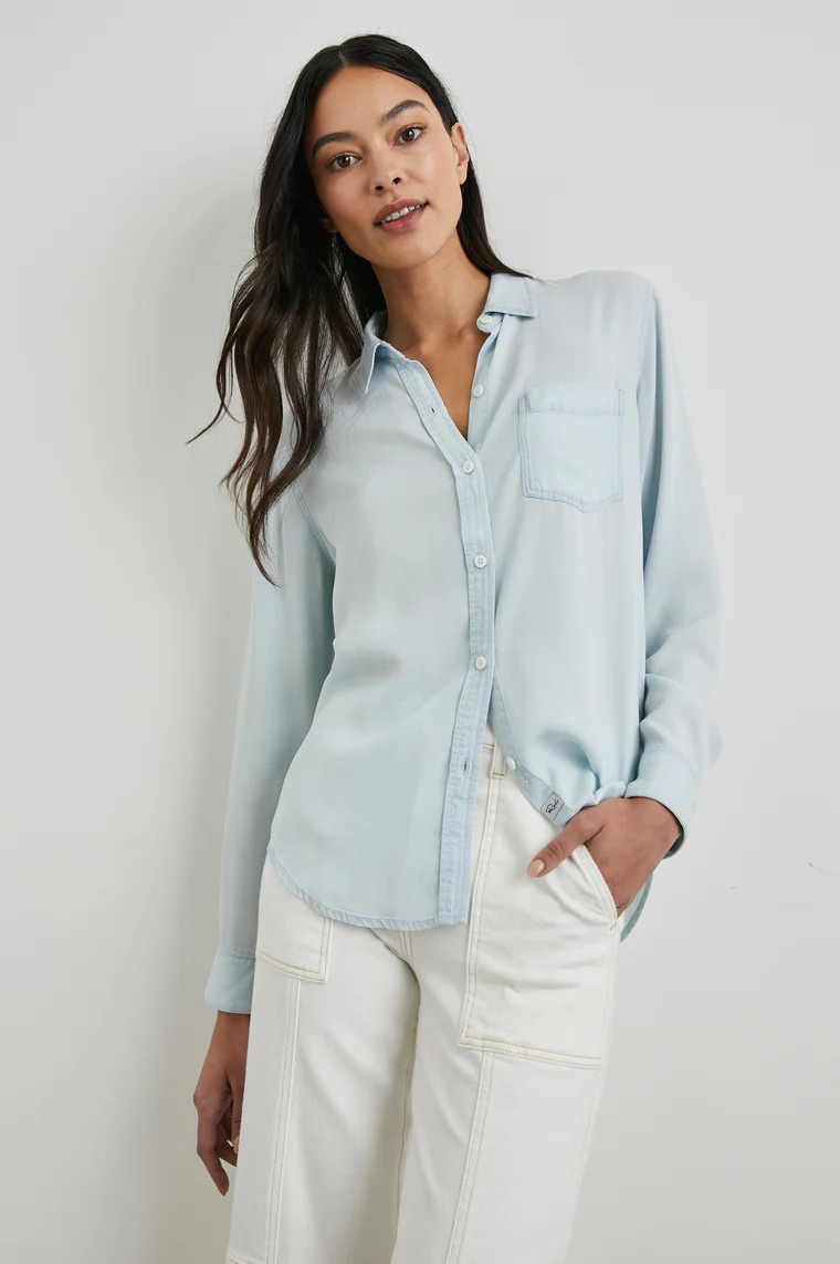 INGRID SHIRT - MED VINTAGE 
CLOUD WASH | Rails