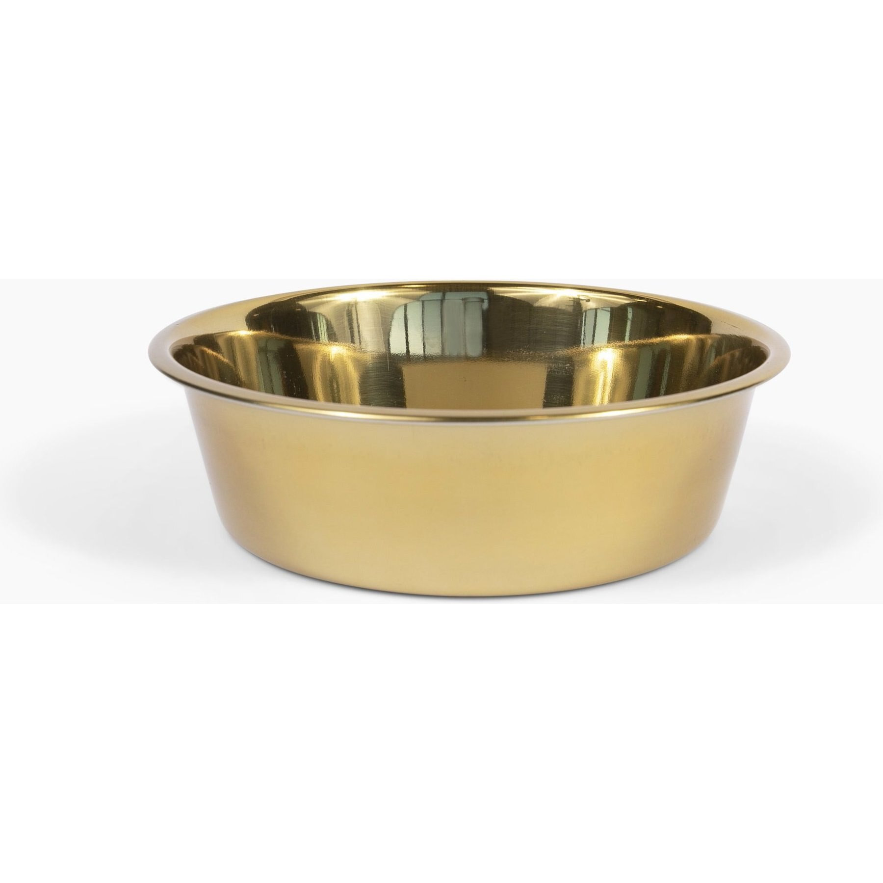 HIDDIN Heavy Stainless Steel Gold Dog & Cat Bowl, 3.5 Cup - Chewy.com | Chewy.com