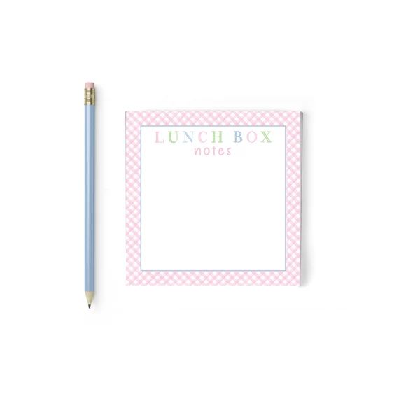 Lunch Box Notes  Notepad  Lunch Notes Notepad  Lunchbox - Etsy | Etsy (US)