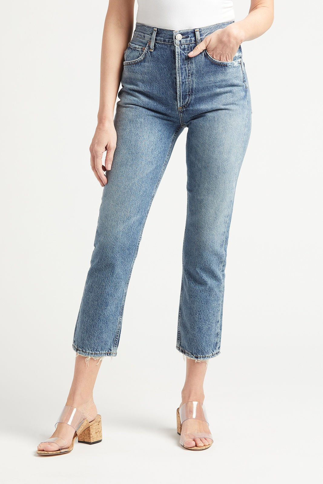 Riley High Rise Straight | Evereve