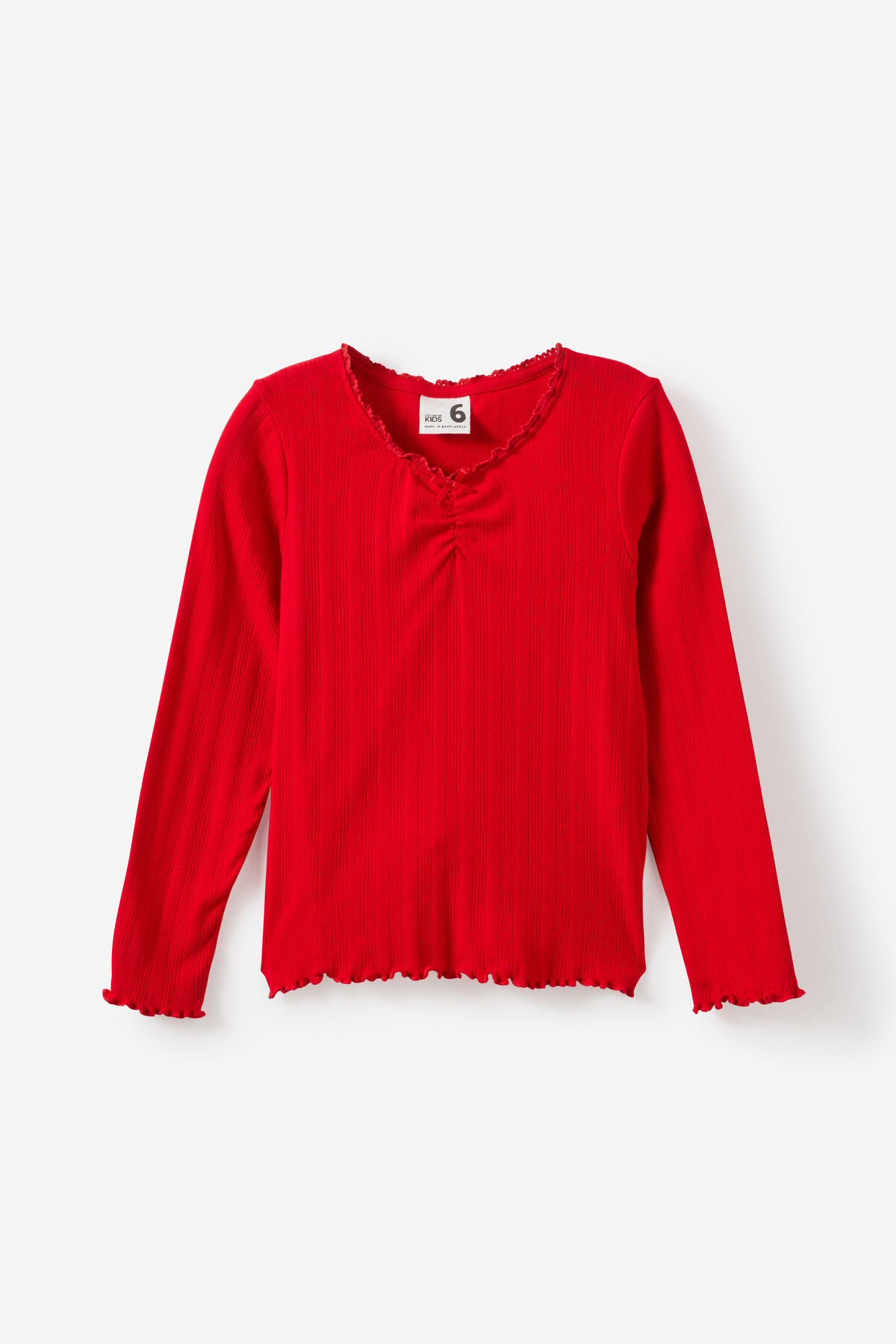 Jade Ruched Long Sleeve Top | Cotton On (US)