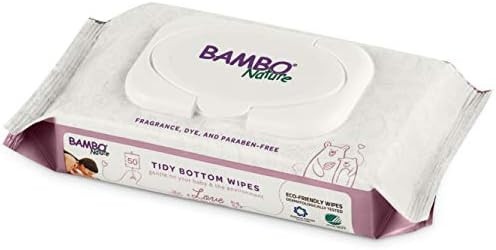 Bambo Nature Tidy Bottoms Eco-Friendly Baby Wipes, 1,200 Count (24 Packs of 50) | Amazon (US)