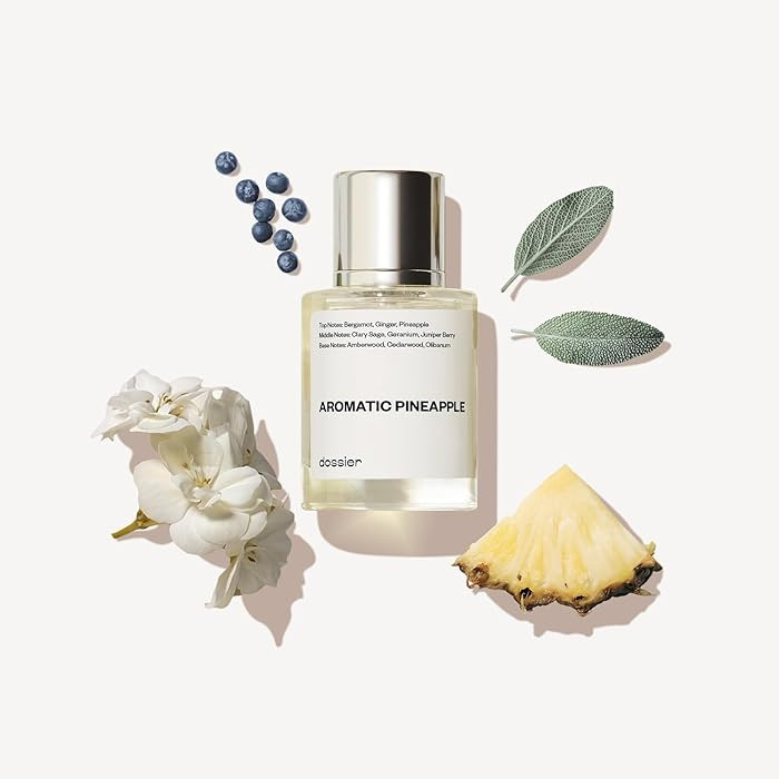 Dossier - Aromatic Pineapple - Eau de Parfum - Inspired by YL's - Perfume Luxury - Pure Infused -... | Amazon (US)