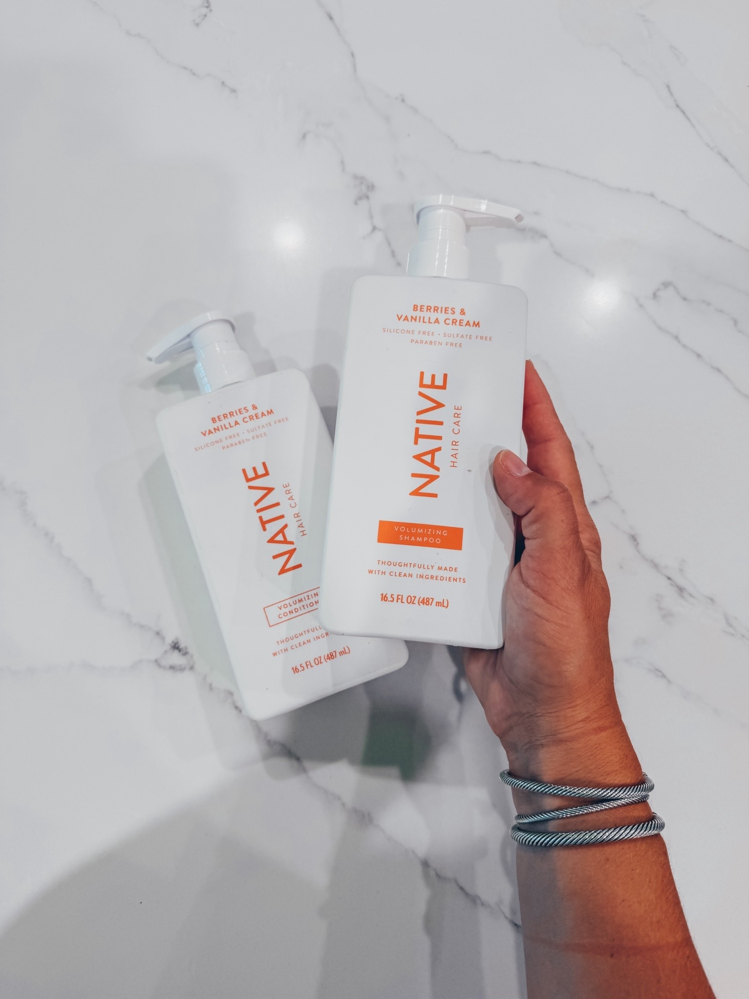 Been using native shampoo and conditioner on the girls and I’m loving it! Just got this new scent!