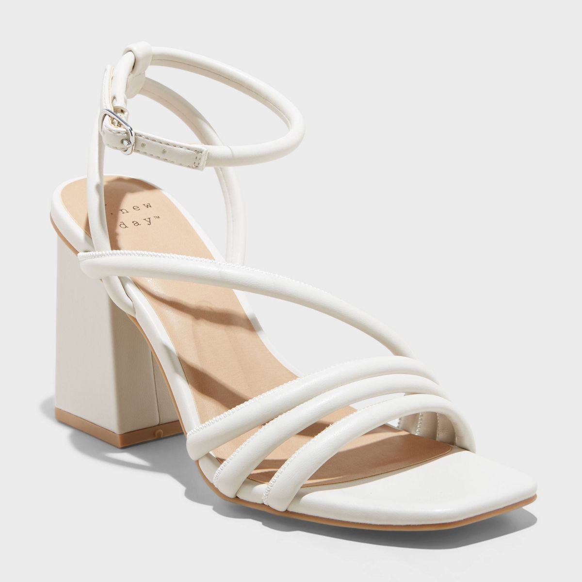 Women's Katana Heels - A New Day™ Off-White 8 | Target