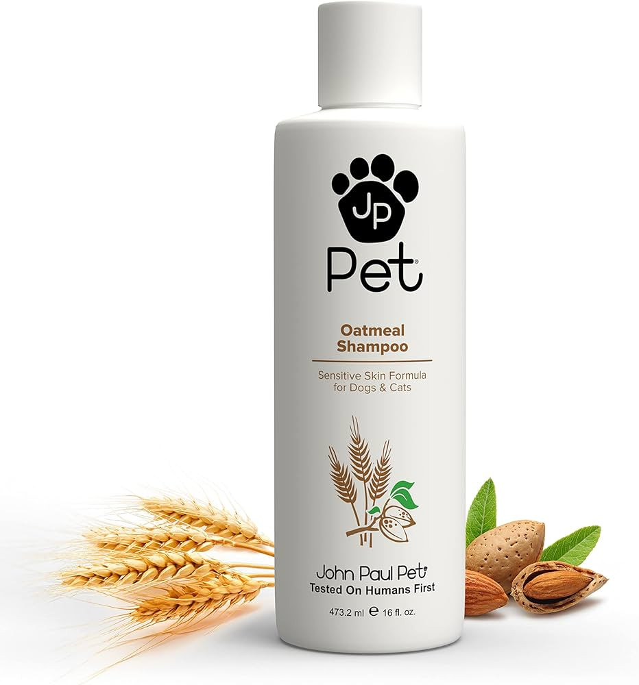 Oatmeal Shampoo - Grooming for Dogs and Cats, Soothe Sensitive Skin Formula with Aloe for Itchy D... | Amazon (US)