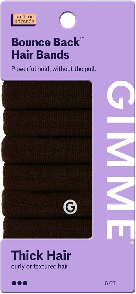 GIMME Beauty Thick Hair Extra Stretch Bands - Patent-Pending Design for Maximum Hold - Premium Ti... | Amazon (US)
