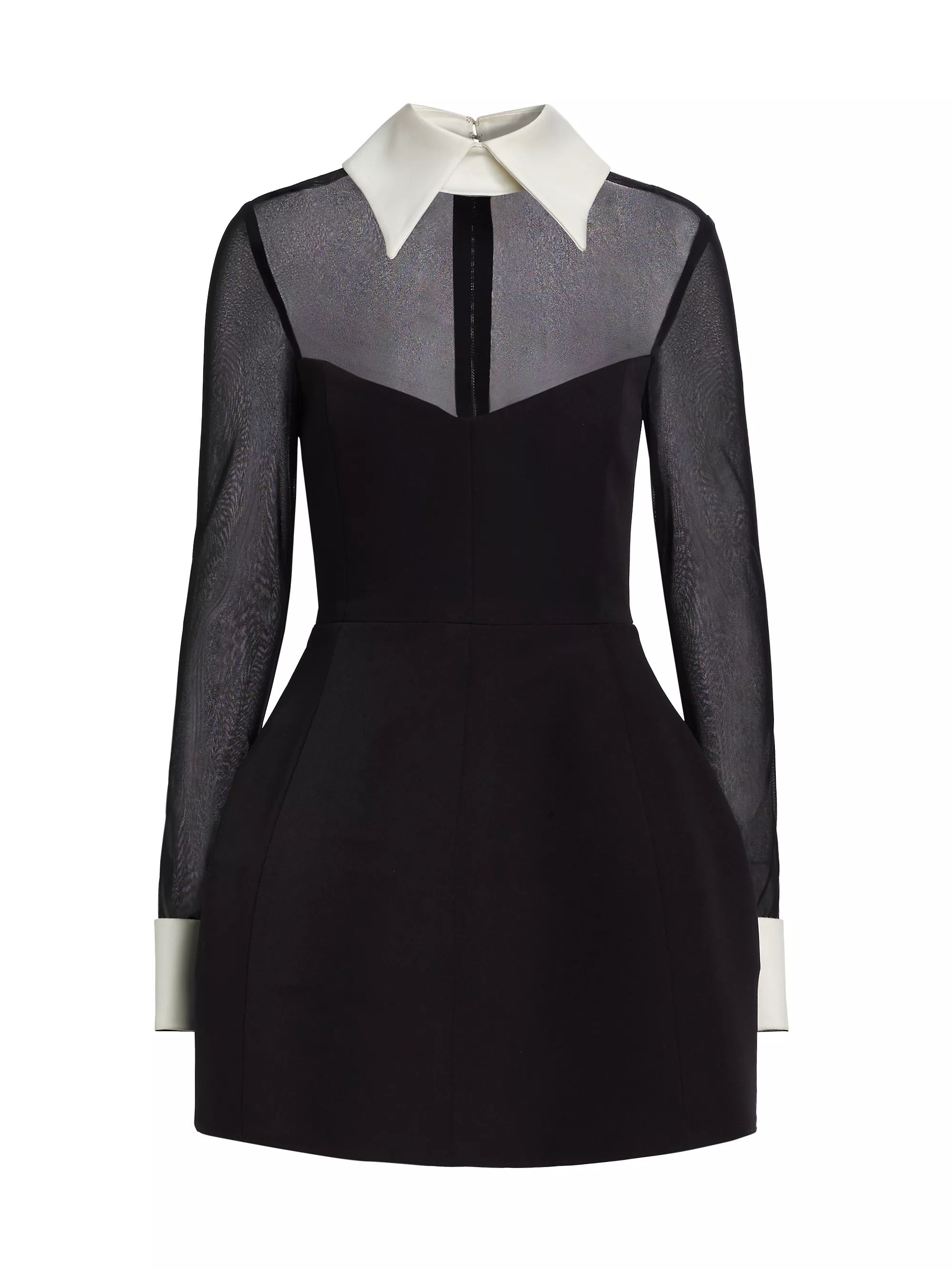 Wednesday Long-Sleeve Minidress | Saks Fifth Avenue